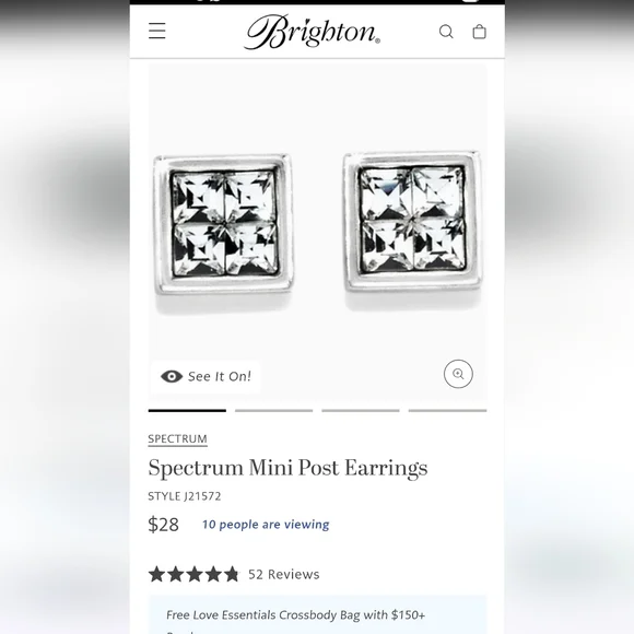 Brighton Spectrum Mini Post Earrings - Picture 3 of 5